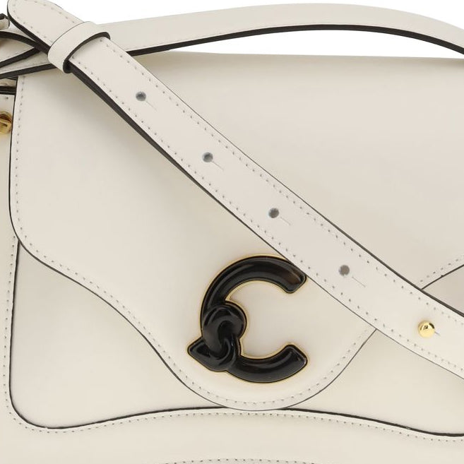 Ivory Calf Leather Handbag