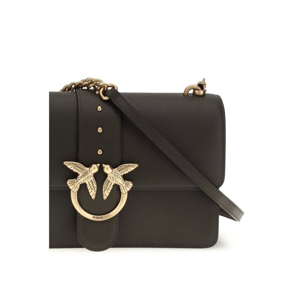 Bicolor Calf Leather Bos Taurus Shoulder Bag