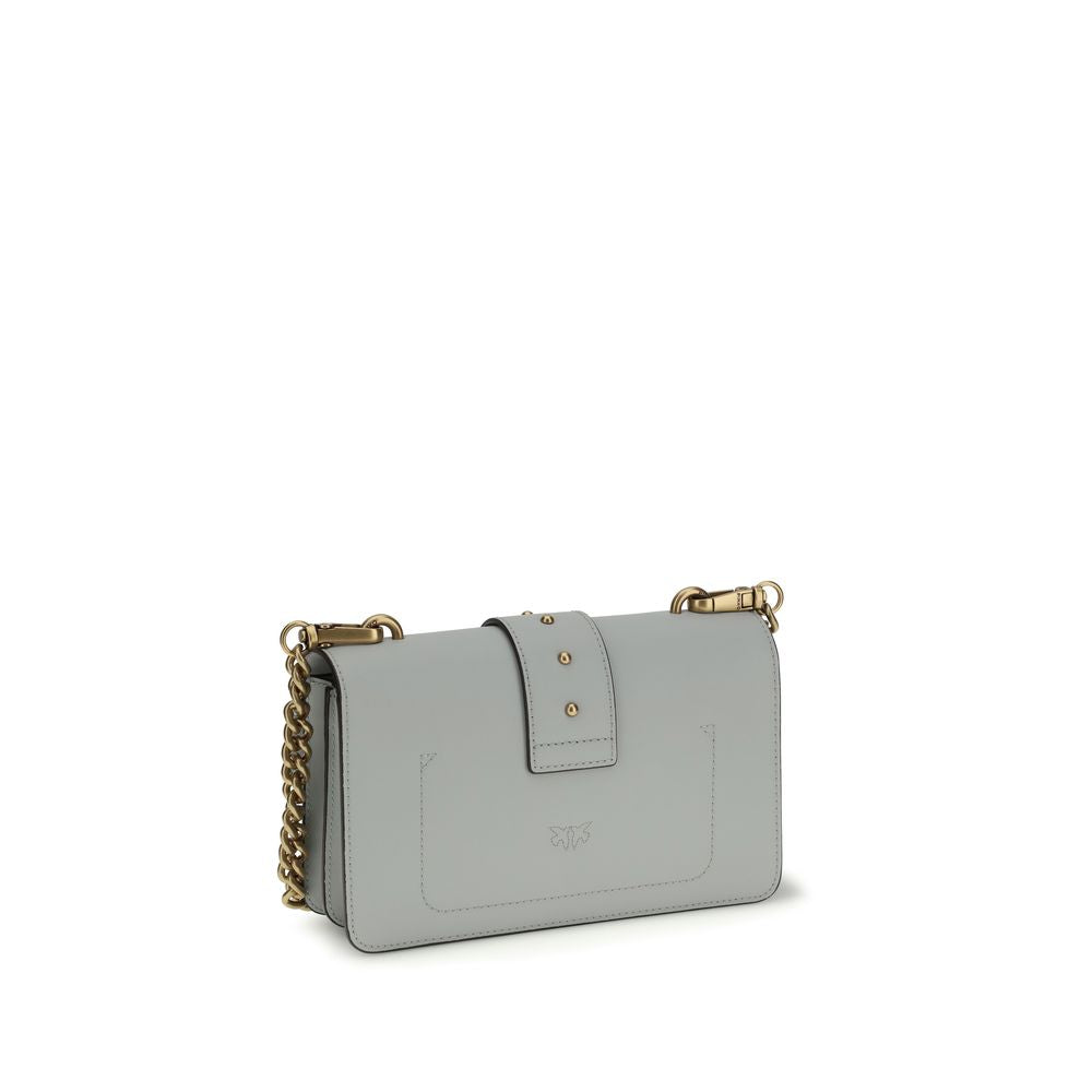 Gray Calf Leather Bos Taurus Shoulder Bag