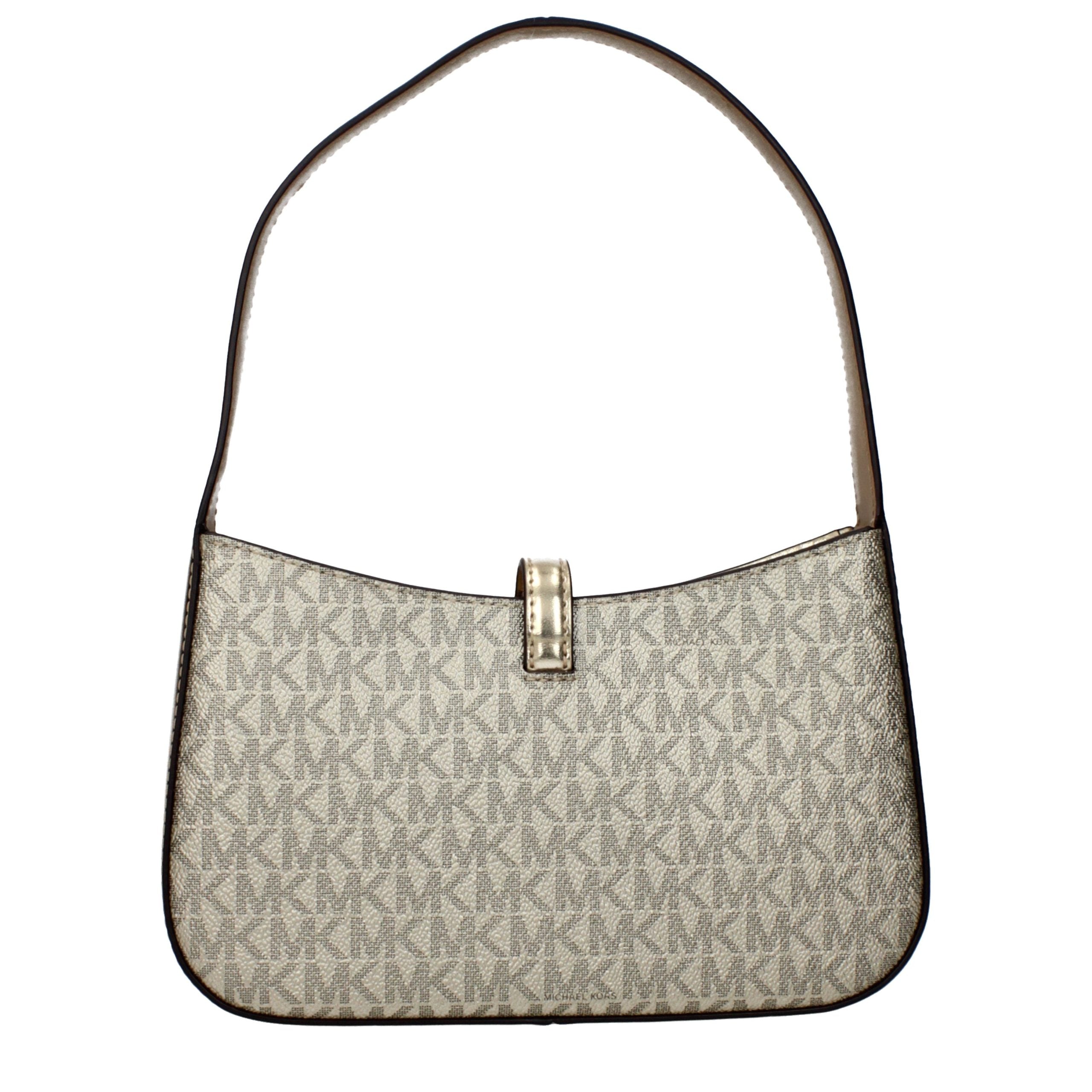 Gold Fabric Handbag