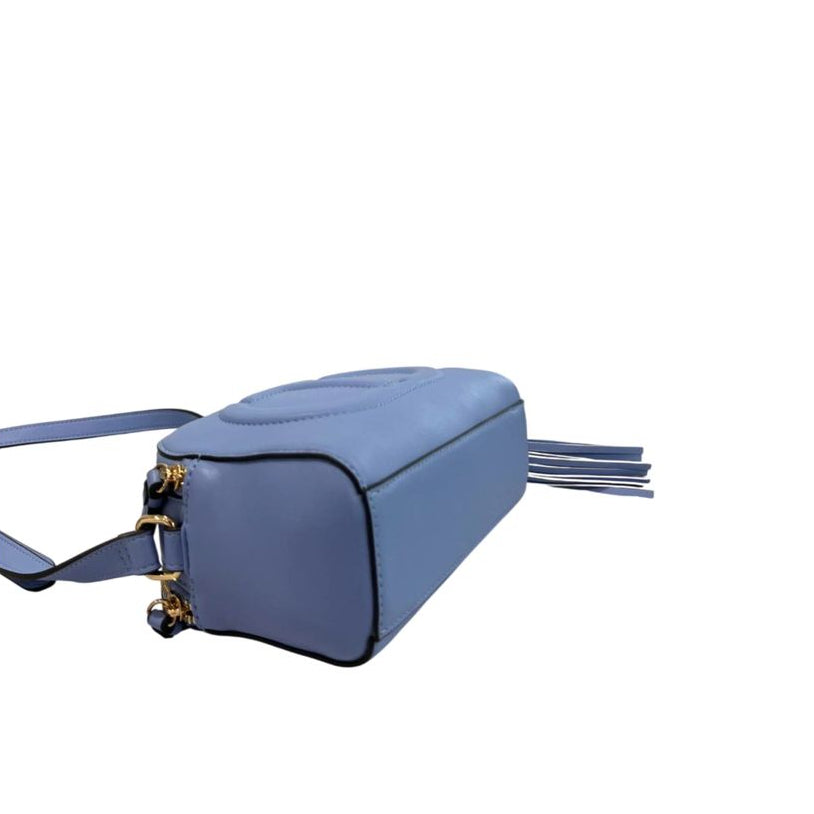 Borsa a tracolla azzurra