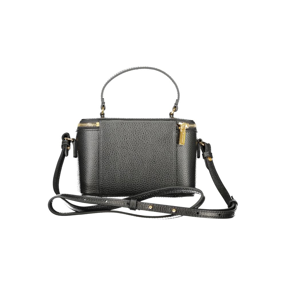 Black Structured Crossbody Bag