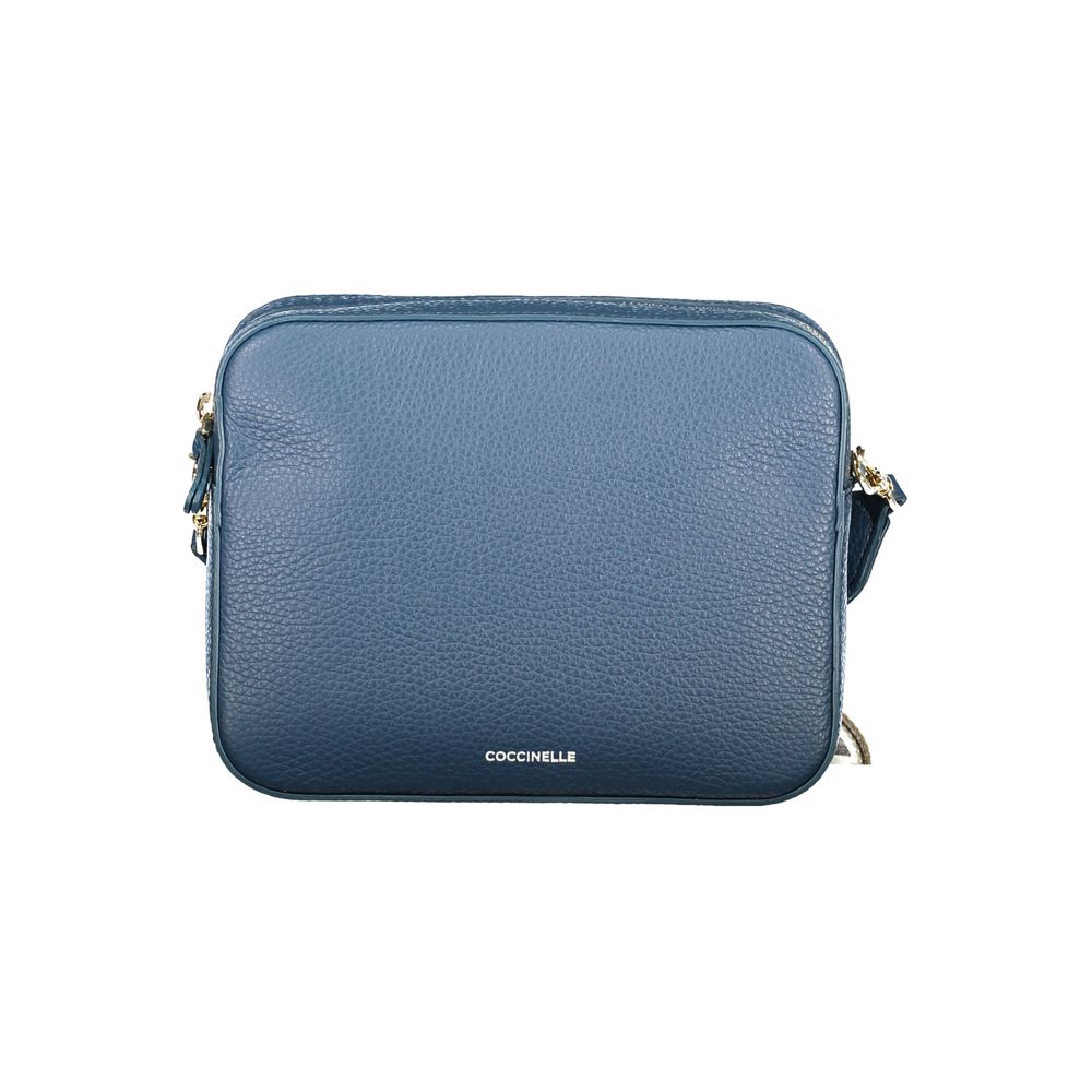 Blu Leather Women Handbag