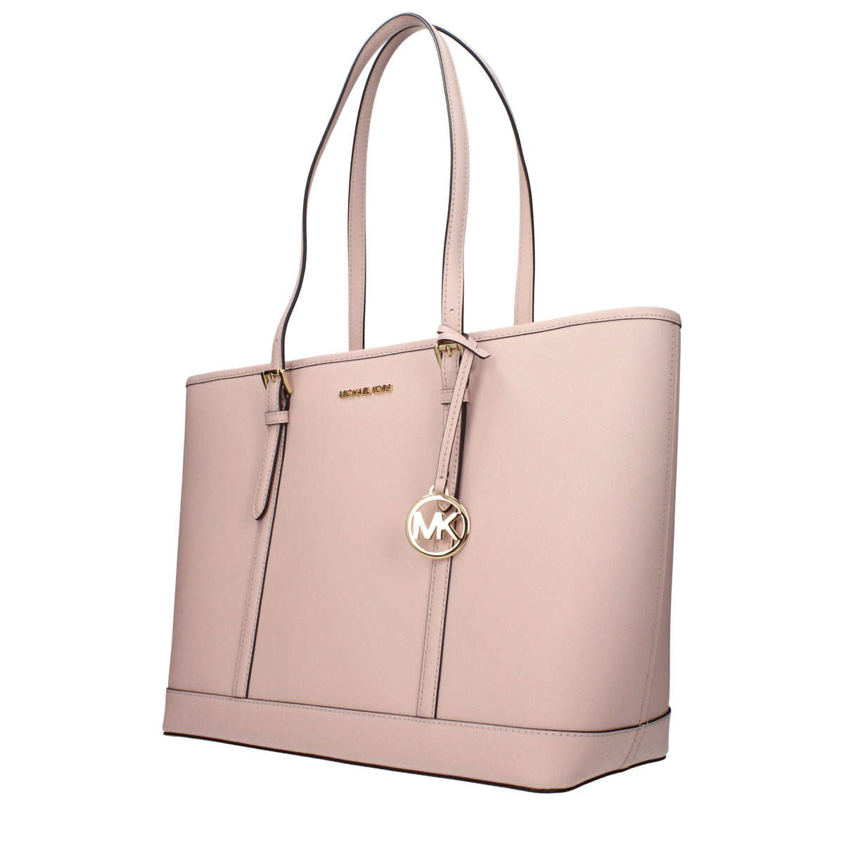 Borsa tote in pelle - Rosa