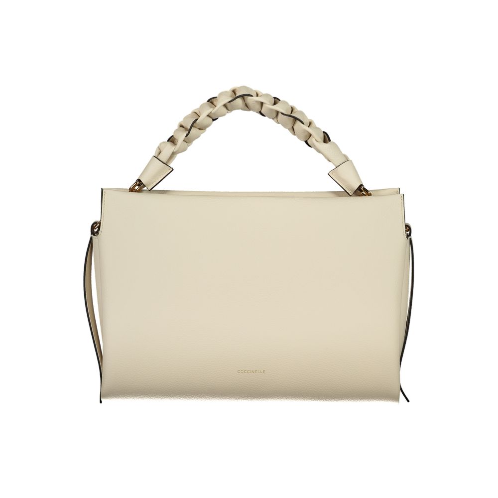 White Calf Leather Handbag
