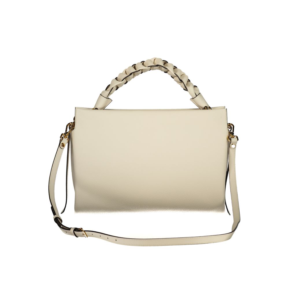 White Calf Leather Handbag