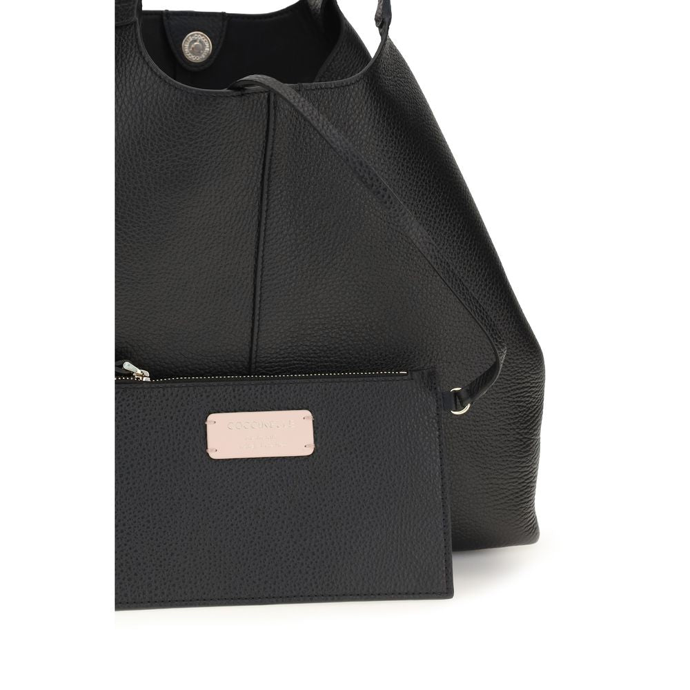 Black Calf Leather Bos Taurus Shoulder Bag