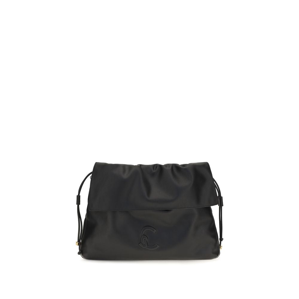 Black Calf Leather Bos Taurus Shoulder Bag