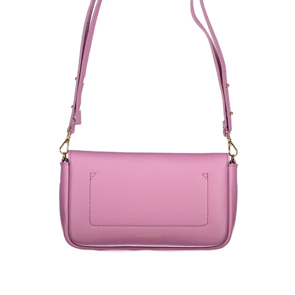 Leather Mini Shoulder bag - Pink