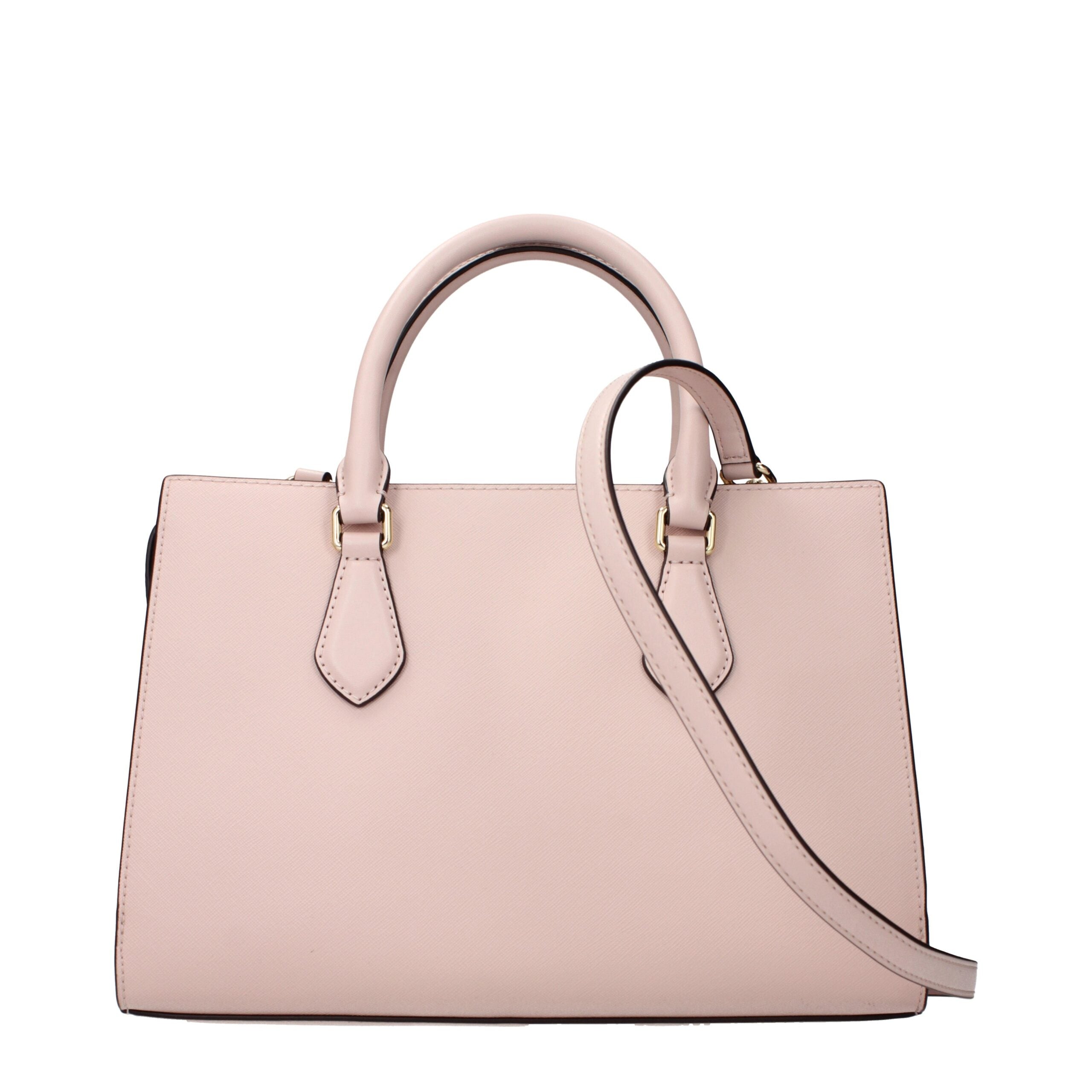Pink Fabric Handbag