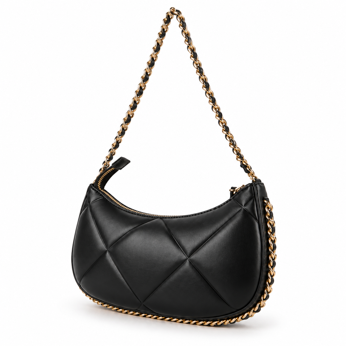Quilted Shoulder bag - Black