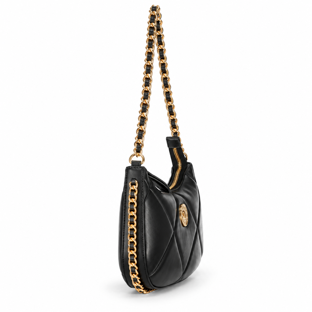 Quilted Shoulder bag - Black
