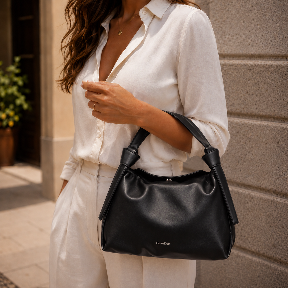 Soft Handbag - Black