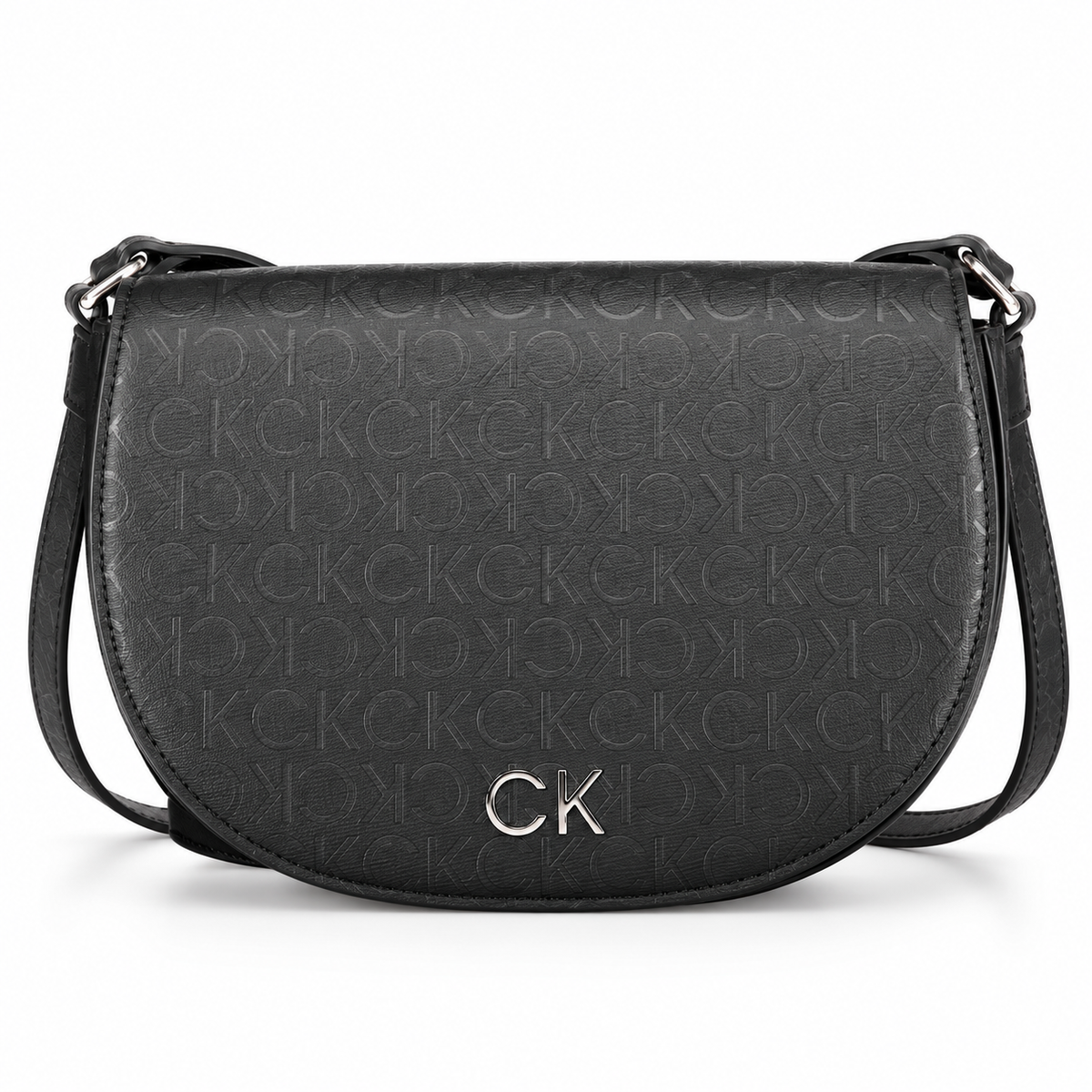 Rounded Crossbody bag - Black