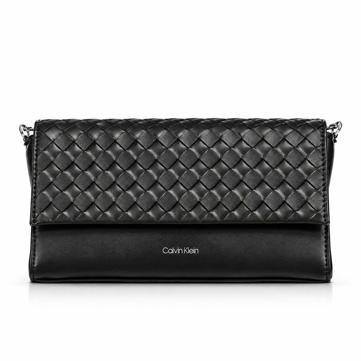 Quilted Crossbody Bag - Black