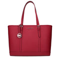 Borsa tote in pelle - Rosso