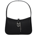 Leather Handbag - Black