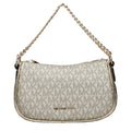 Monogrammed Fabric Shoulder bag - Pale gold
