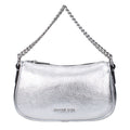 Leather Shoulder bag - Silver