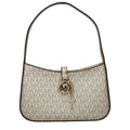 Monogrammed Canvas Handbag - Vanilla