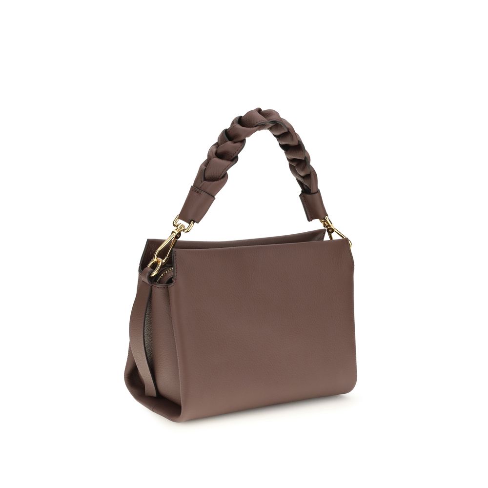 Bicolor Calf Leather Bos Taurus Handbag