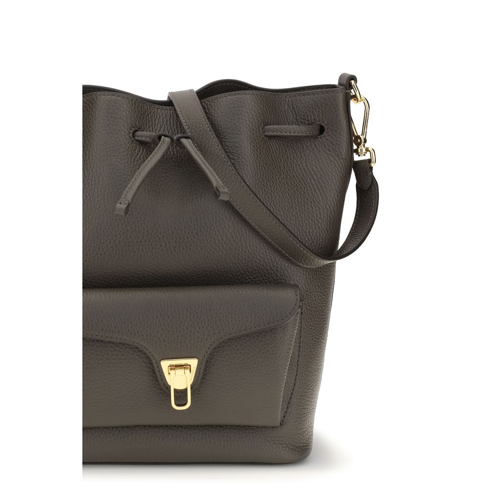 Brown Calf Leather Bos Taurus Shoulder Bag