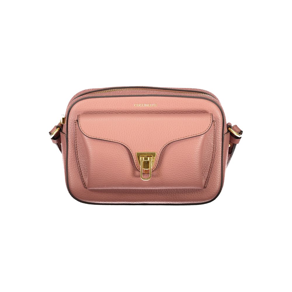 Pink Leather Handbag