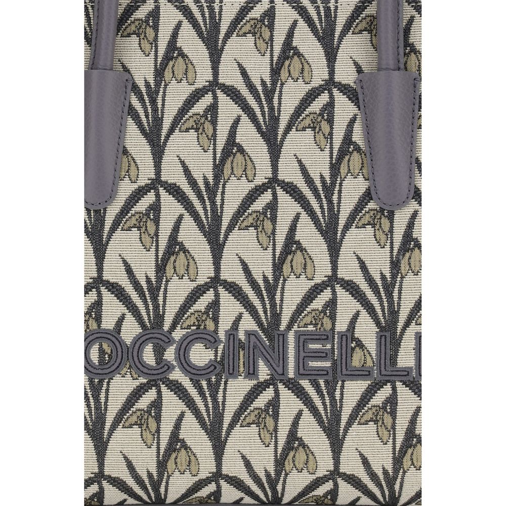 Grey Fabric Tote Bag