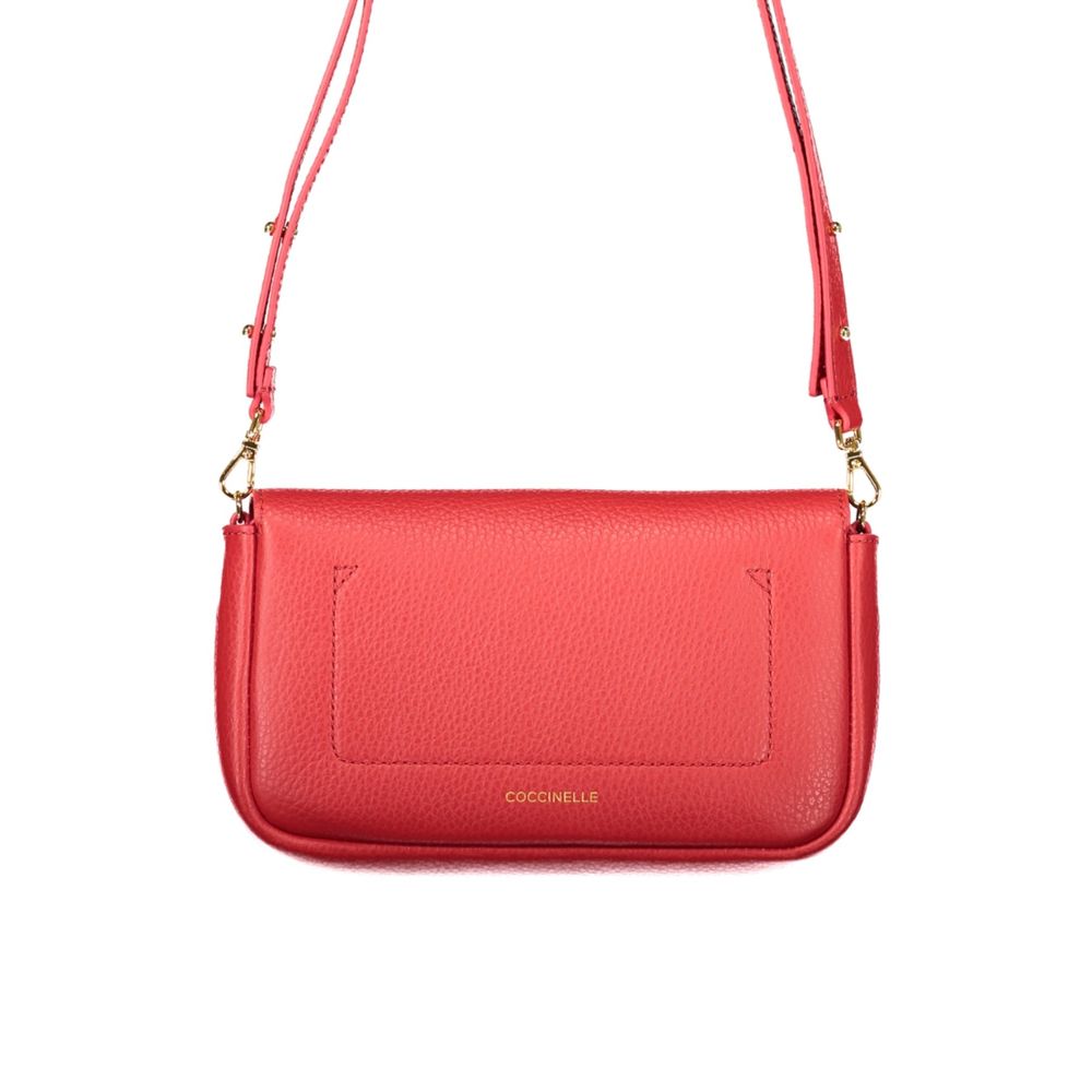 Borsa a spalla Mini in pelle - Rosso