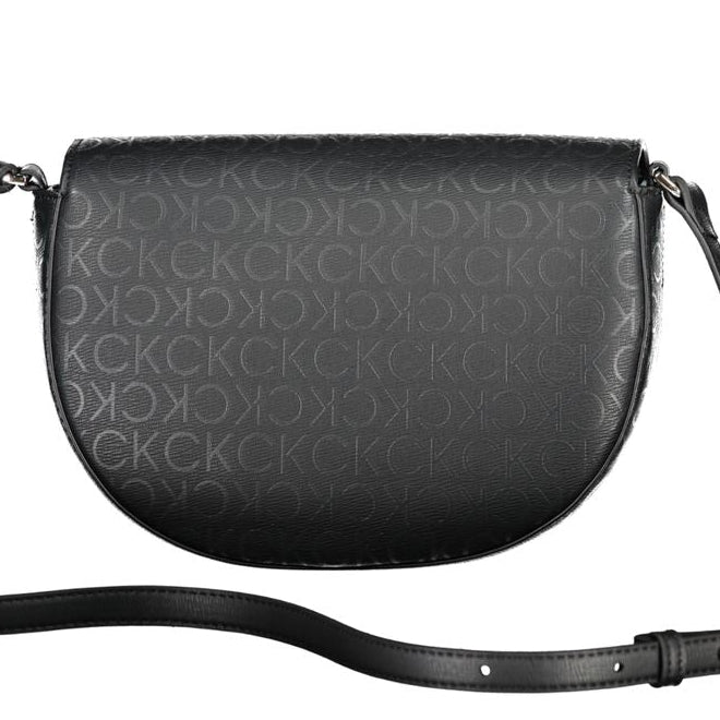 Rounded Crossbody bag - Black