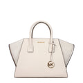 Leather Handbag - White