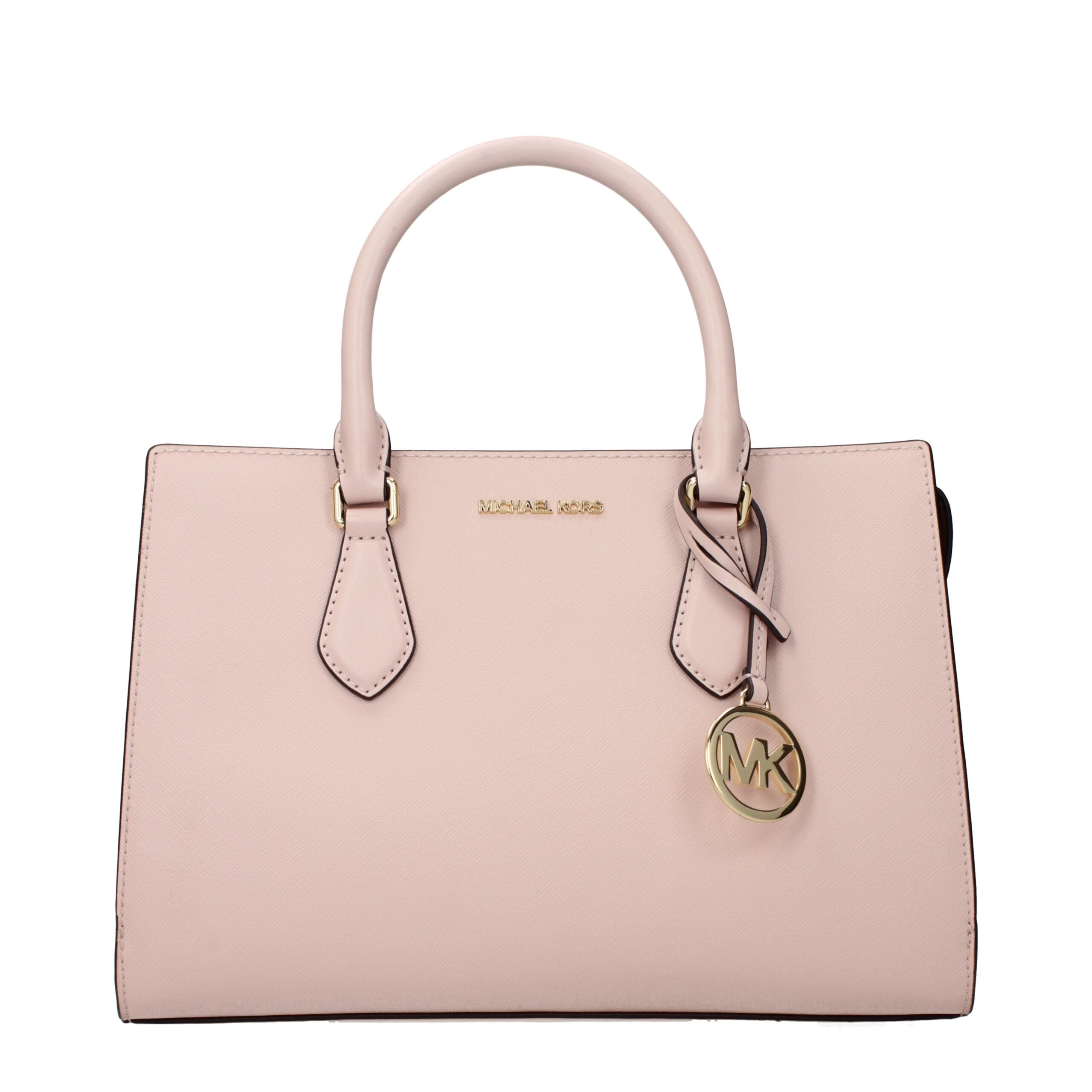 Pink Fabric Handbag