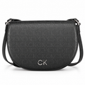 Rounded Crossbody bag - Black