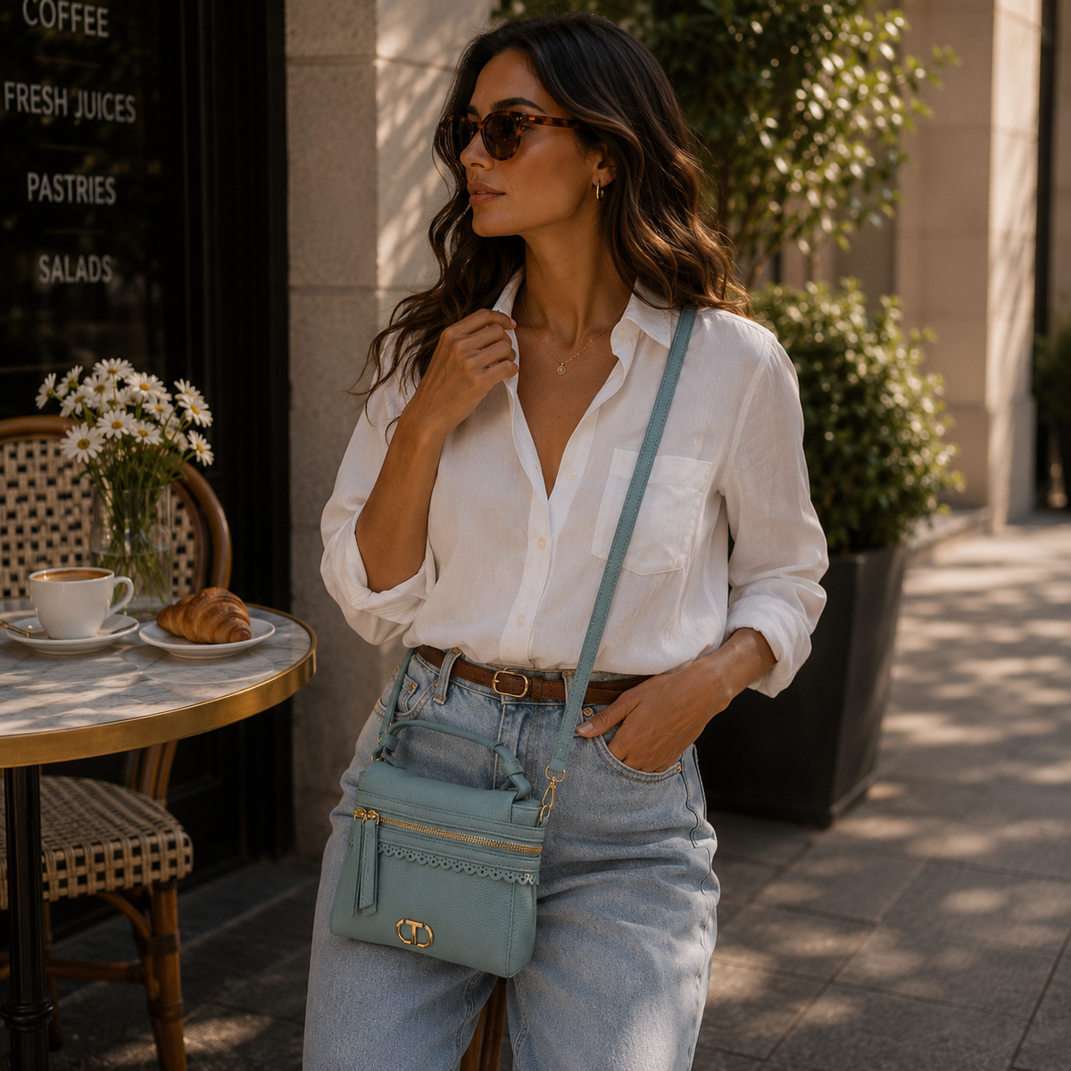 Crossbody bag - Light Blue