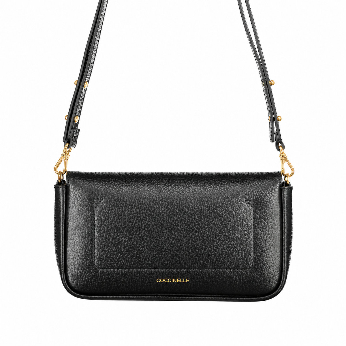 Leather Mini Shoulder bag - Black