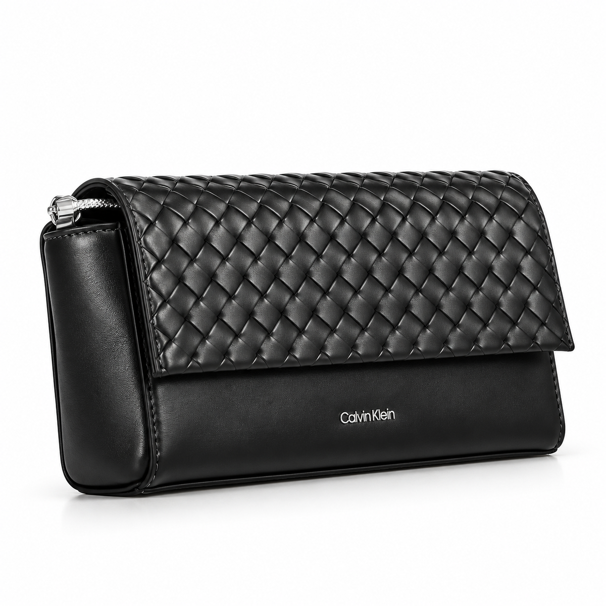 Quilted Crossbody Bag - Black